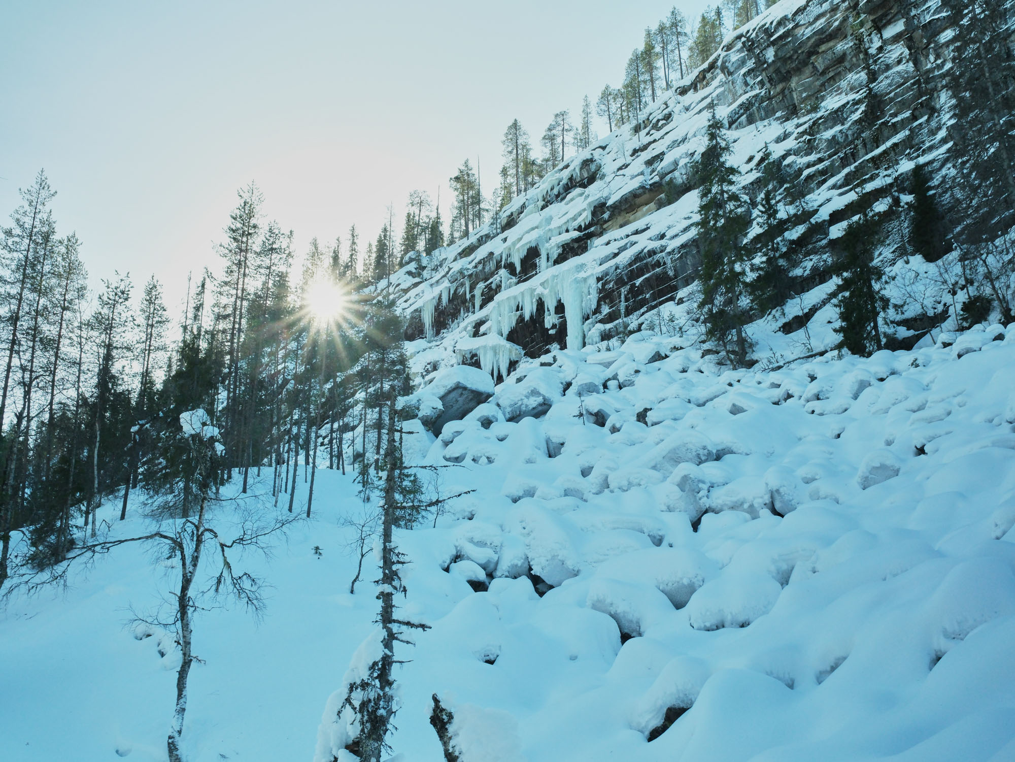 Frozen Waterfalls Photography Hunt